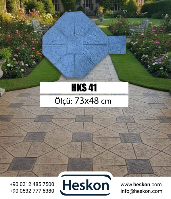 Baskı Beton Kalıbı Hks 041