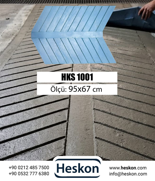 Baskı Beton Kalıbı - Rampa